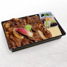 【12月リニューアル】牛すき弁当 [幅19.5/奥12.0/高4.2]